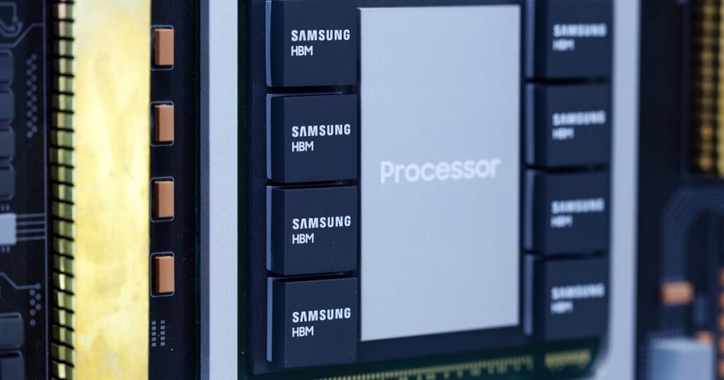 Samsung quiere liderar la carrera de chips de IA y empieza a comercializar el HBM4