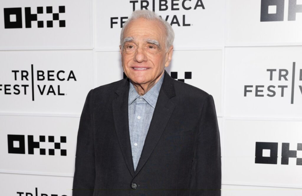Martin Scorsese en una imagen de estudio con tecnología de inteligencia artificial