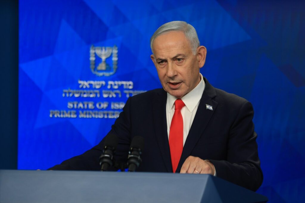 Netanyahu habla en rueda de prensa sobre la amenaza nuclear de Irán